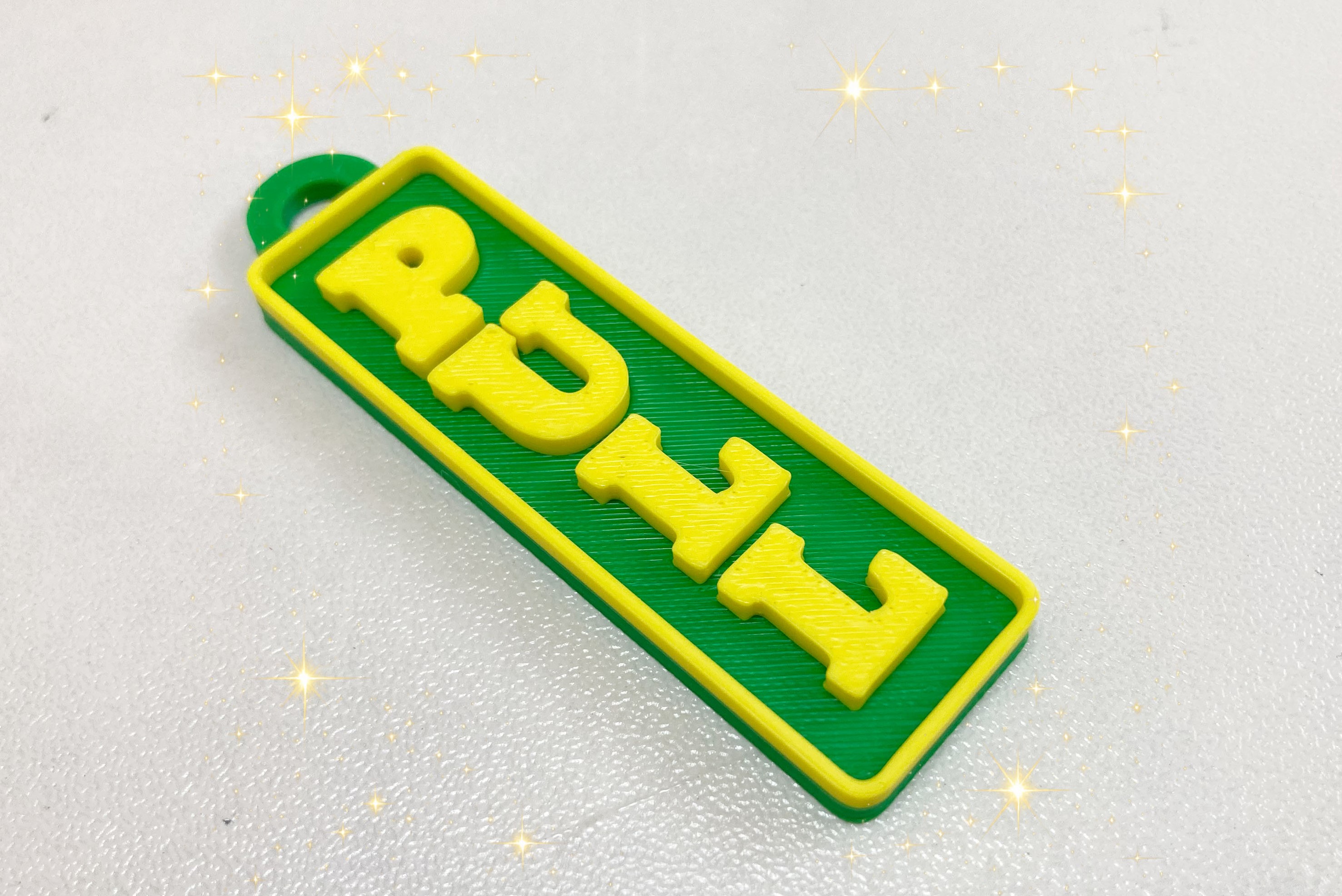 Miniatura 8 do modelo 3D Vertical Nameplate_Parametric Custom Text_吉田工房