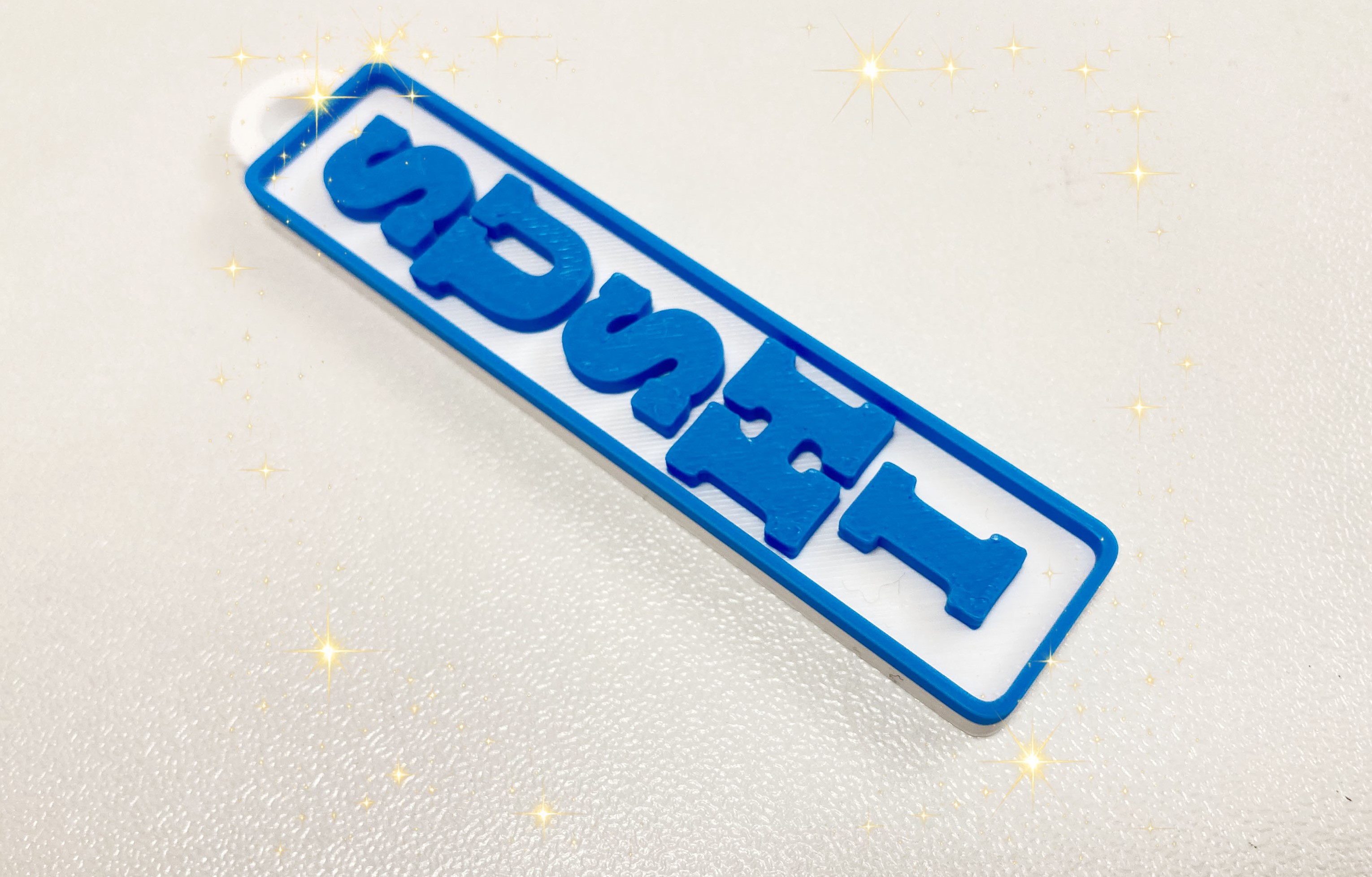 Miniatura 12 do modelo 3D Vertical Nameplate_Parametric Custom Text_吉田工房