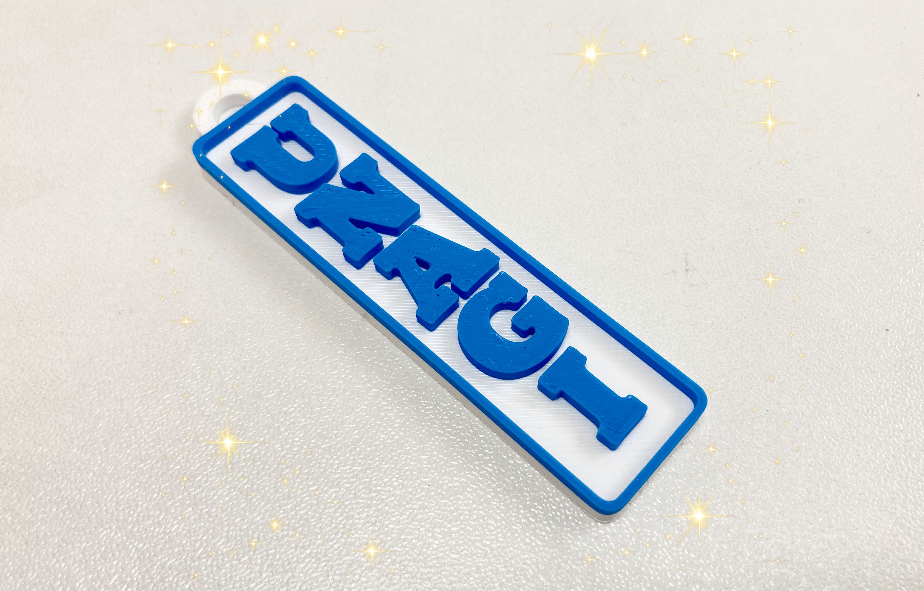 Miniatura 15 do modelo 3D Vertical Nameplate_Parametric Custom Text_吉田工房