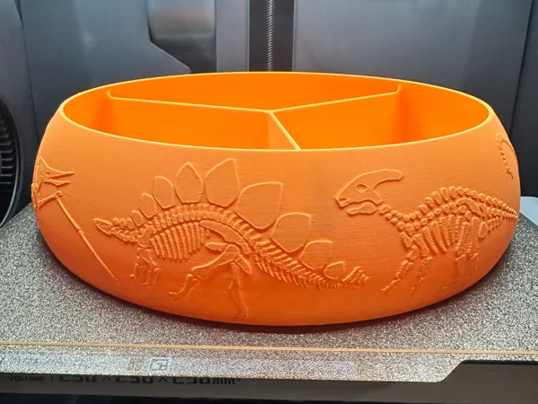 Bol à grignotage os de dinosaure