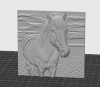 Tableau silhouette cheval — photo 2