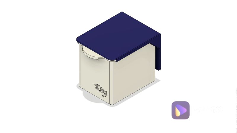 宜家洞洞板配件&模块化&防尘收纳盒100X80X70壁厚2mm，主页有专用挂钩下载