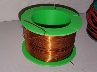 Two part thread spool
