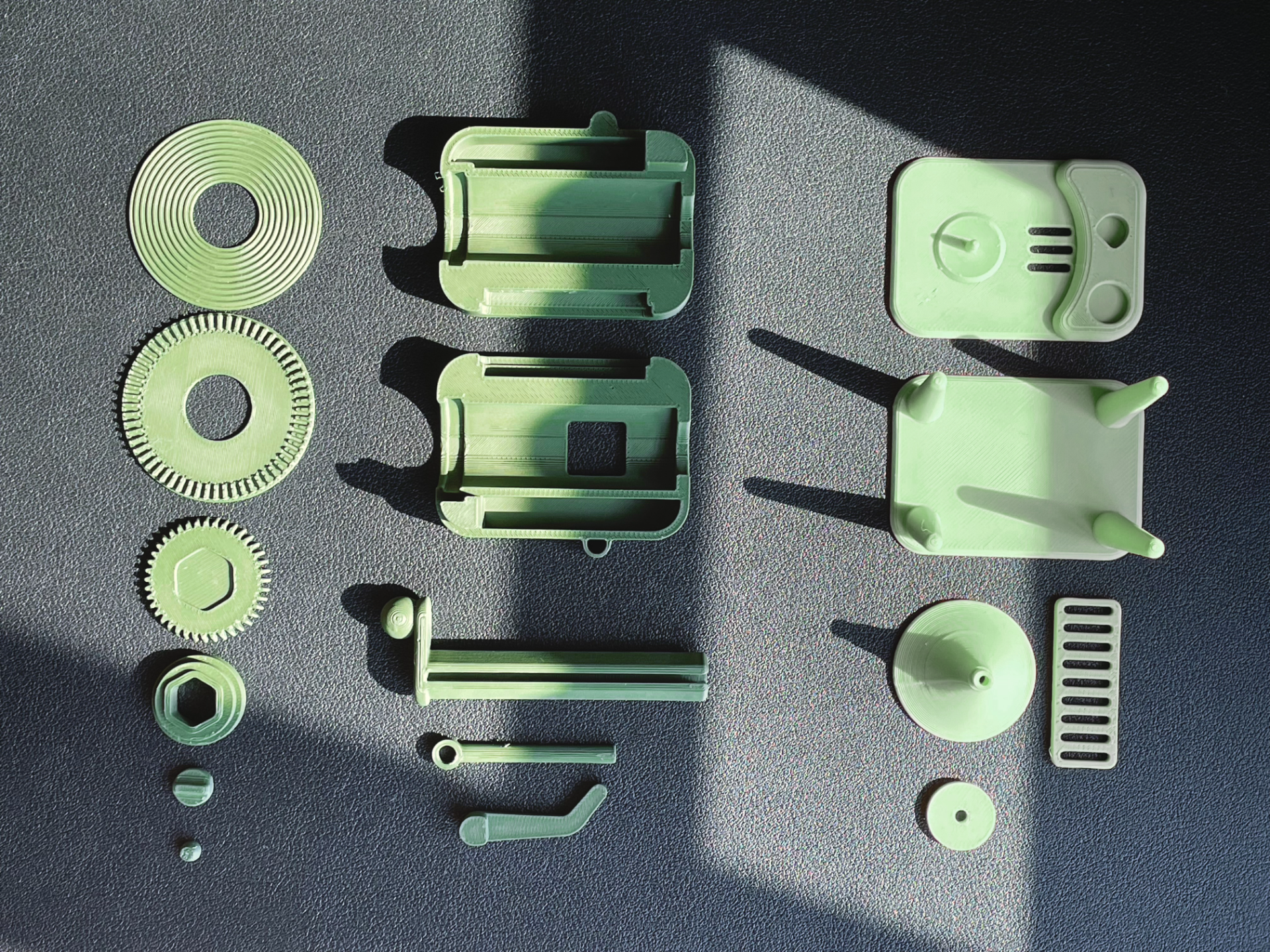 Miniatura 3 do modelo 3D 手转-黑胶唱片机