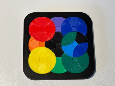 3x3 Deeper Cut Circle Puzzle