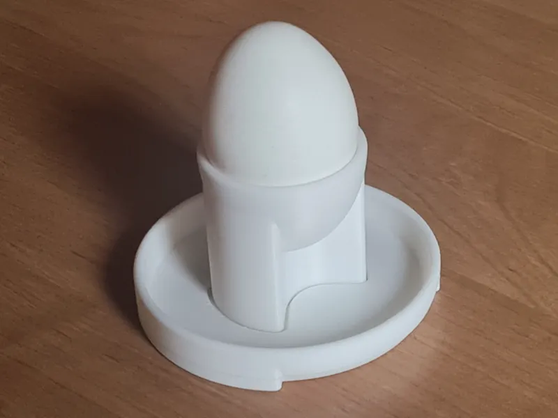 Eierbecher Elegant mit Untersetzer