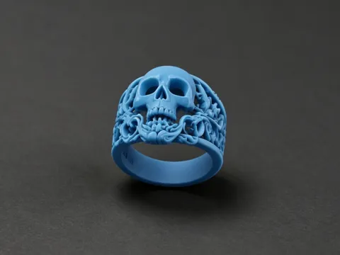 Adorno temático: 幽骸蔓生Skull Overgrown Vines — referencia de MakerWorld