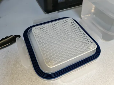 Ikea tub strainer for wash and cure station