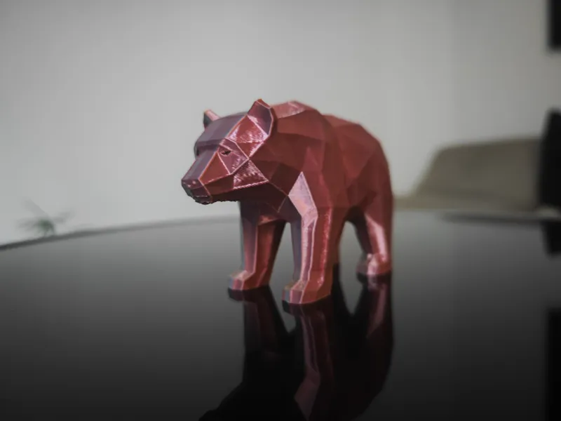 Gloss Bear Statue
