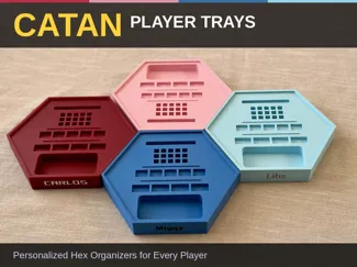 Catan 6th Edition Player Tray