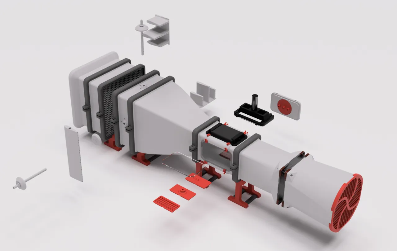 Modular Wind Tunnel for STEM Education view 3
