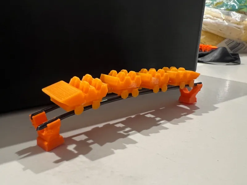 Micro Roller Coaster to connect to Filament Track 