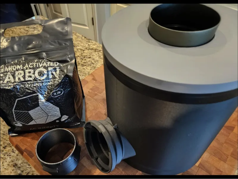 4" AC Infinity Refillable Carbon Filter Enclosure