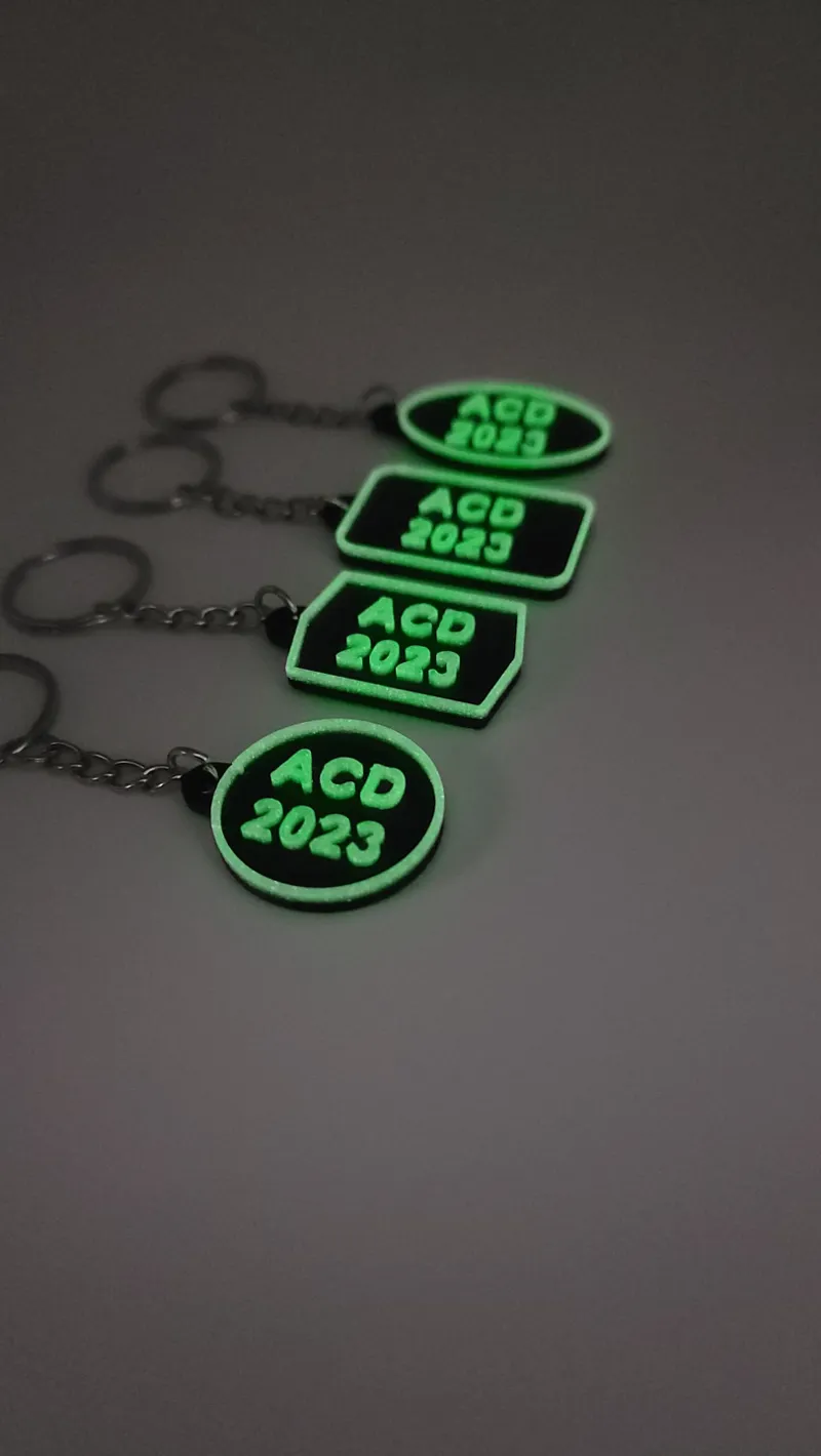 Car Plate Keychain