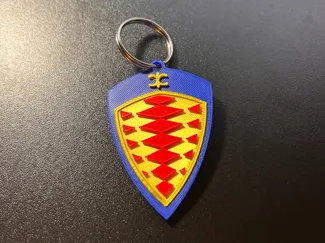 koenigsegg logo keychain 