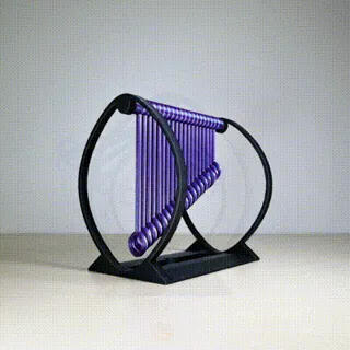 Pendulum Wave Toy with 2 pendula sets