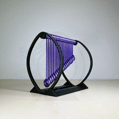 Pendulum Wave Toy with 2 pendula sets