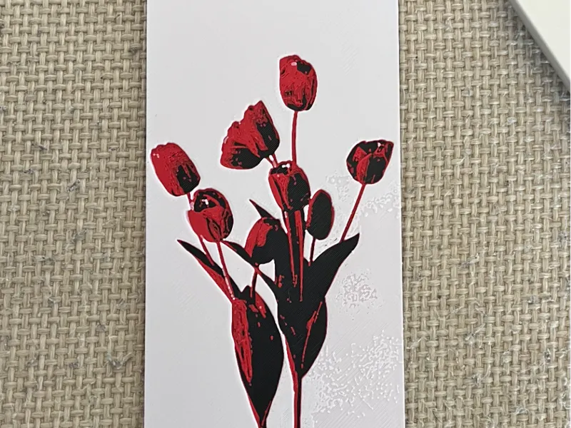 Flower Bookmark