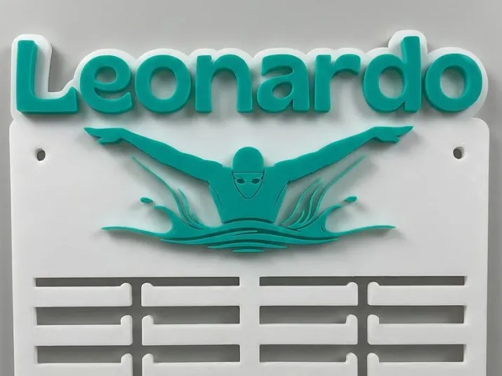 Swimming Medal Holder / Medagliere Nuoto