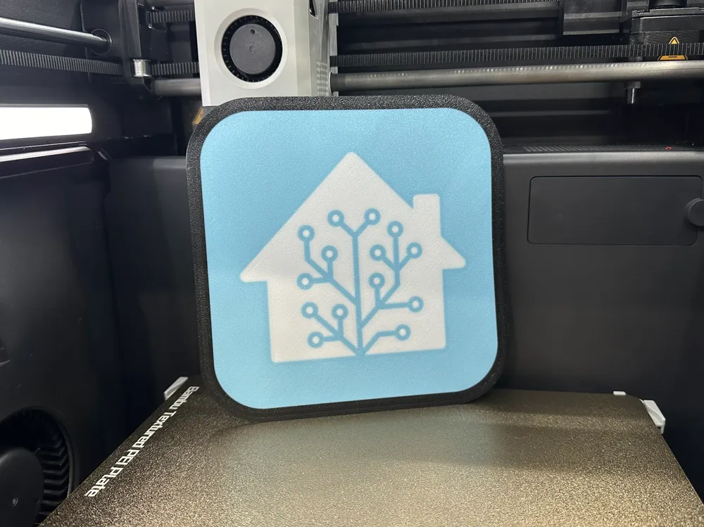 Home Assistant Detailed Logo Lightbox by A1 Graphix MakerWorld