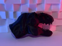 Tête de T-Rex détaillée — photo 1