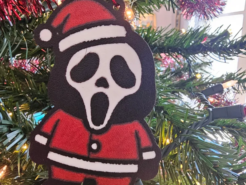 Ghostface Christmas Ornament