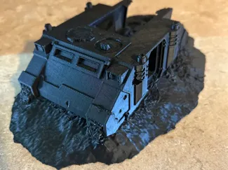 Rhino Wreckage for Wargaming