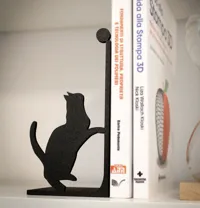 Serre-livres animaux (chat, cheval, lapin, perroquet) — photo 3