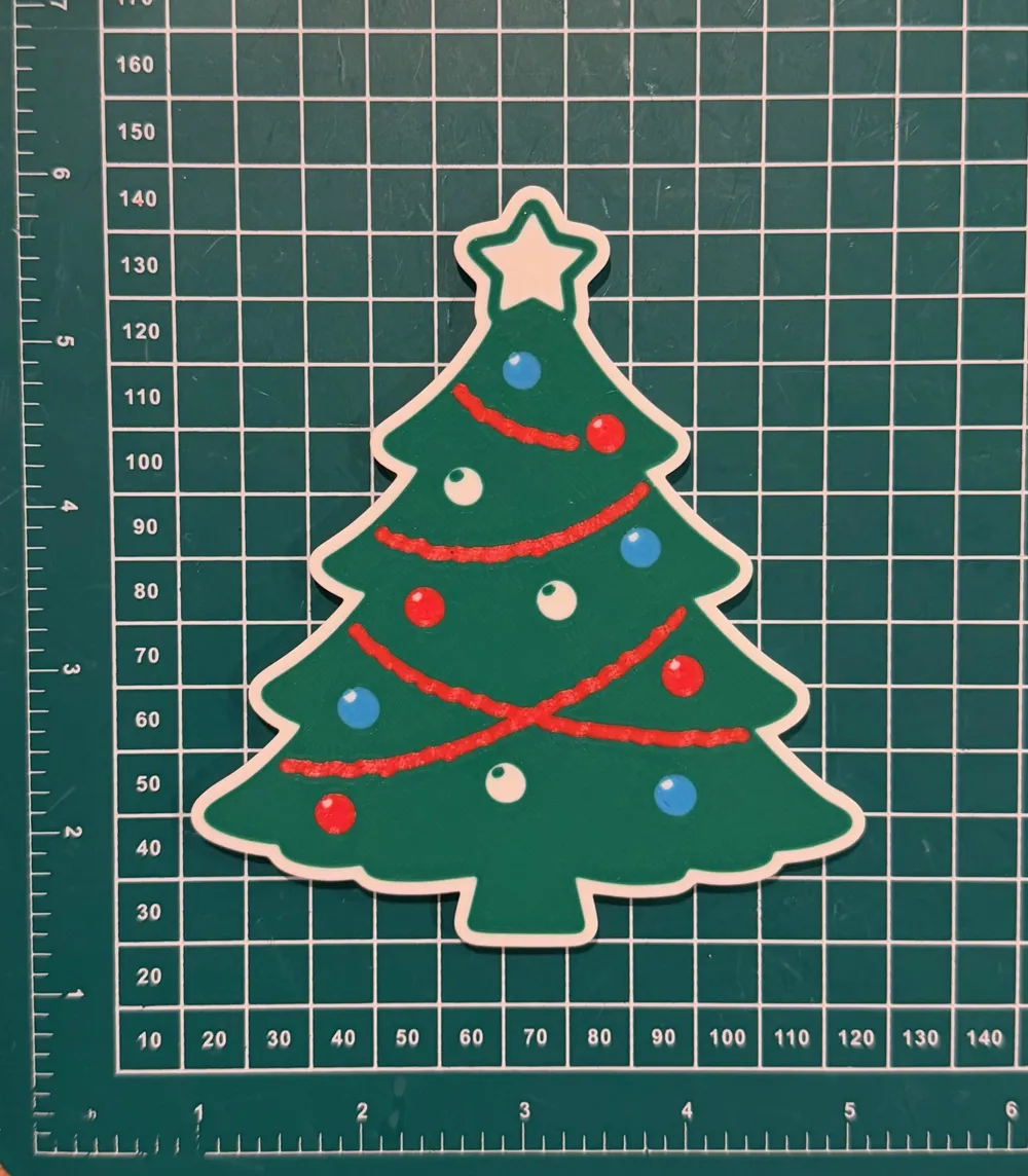 Christmas magnets - dispenser faces - Free 3D Print Model - MakerWorld