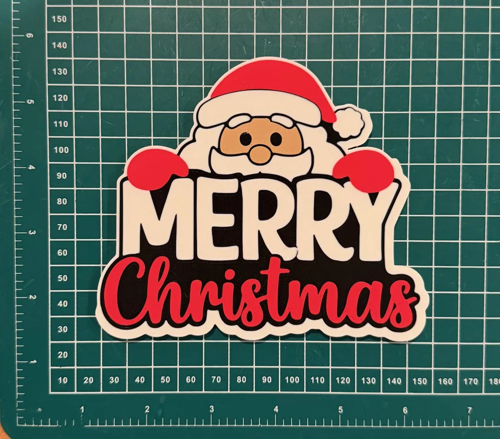 Christmas magnets - dispenser faces - Free 3D Print Model - MakerWorld