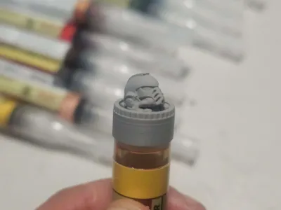Speed Paint Marker Cap: Helmet