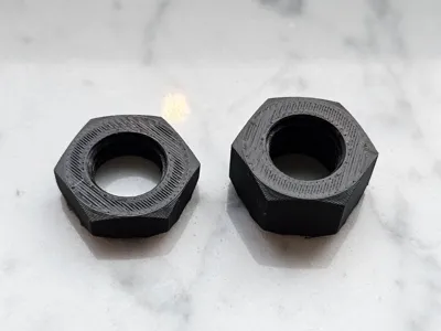 M16x1.5 Threaded Nuts - 2 Heights