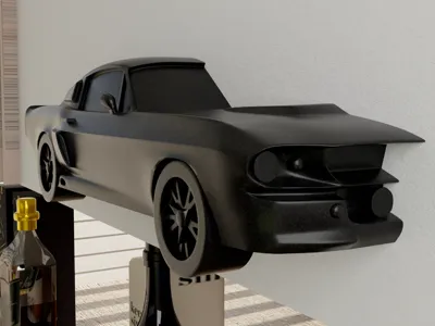 Mustang Shelby GT500 Wall-mounted