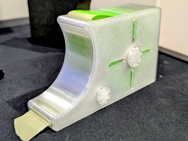 Sticker Dispenser with Peeling Function - Free 3D Print Model - MakerWorld