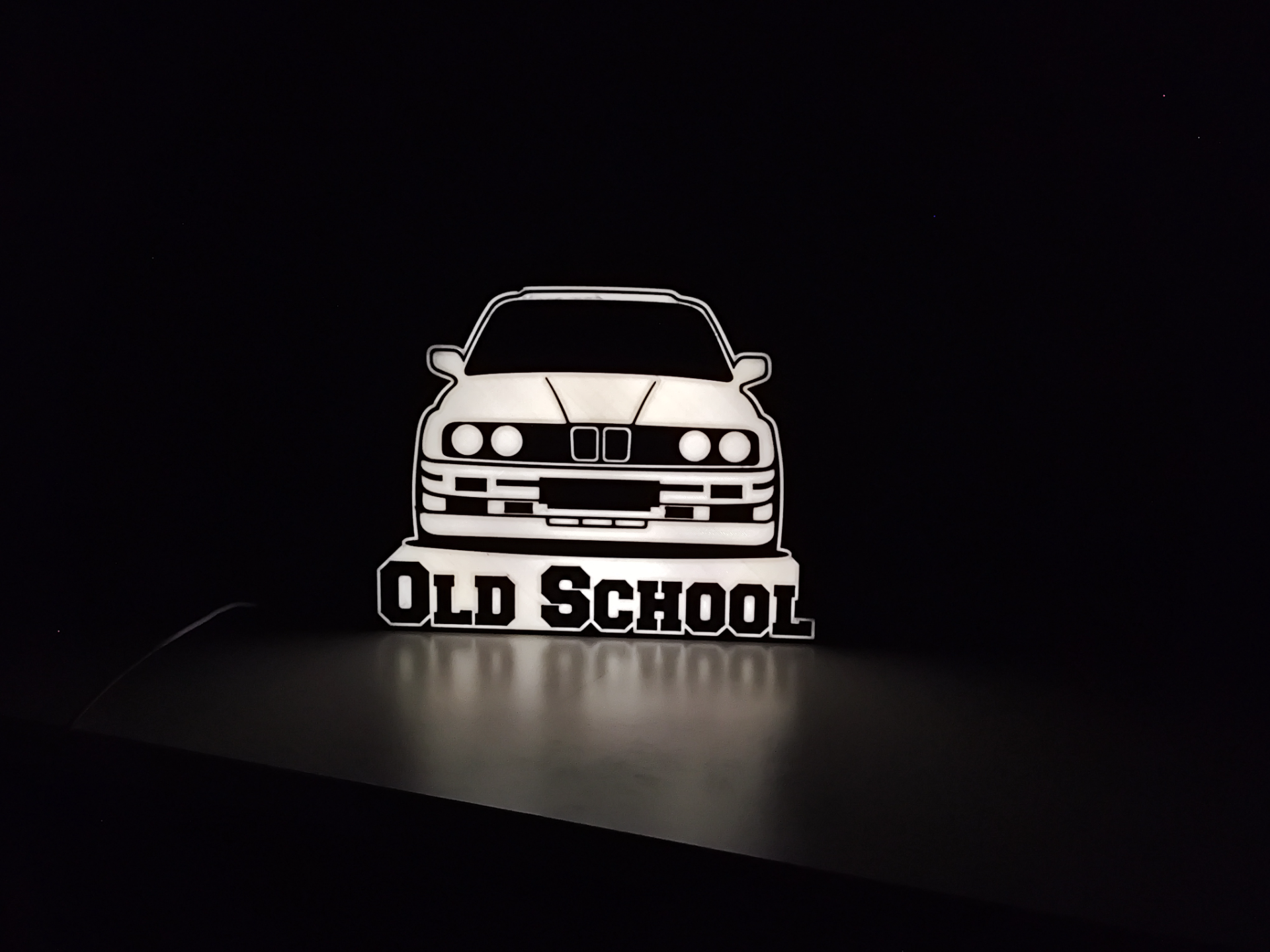 Light box/lamp BMW e30