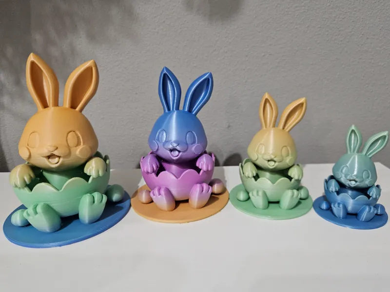 Easter Bunny in Egg 