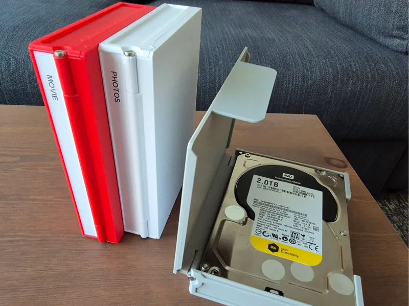 HDD Hard Drive 3.5-inch disk archiving box