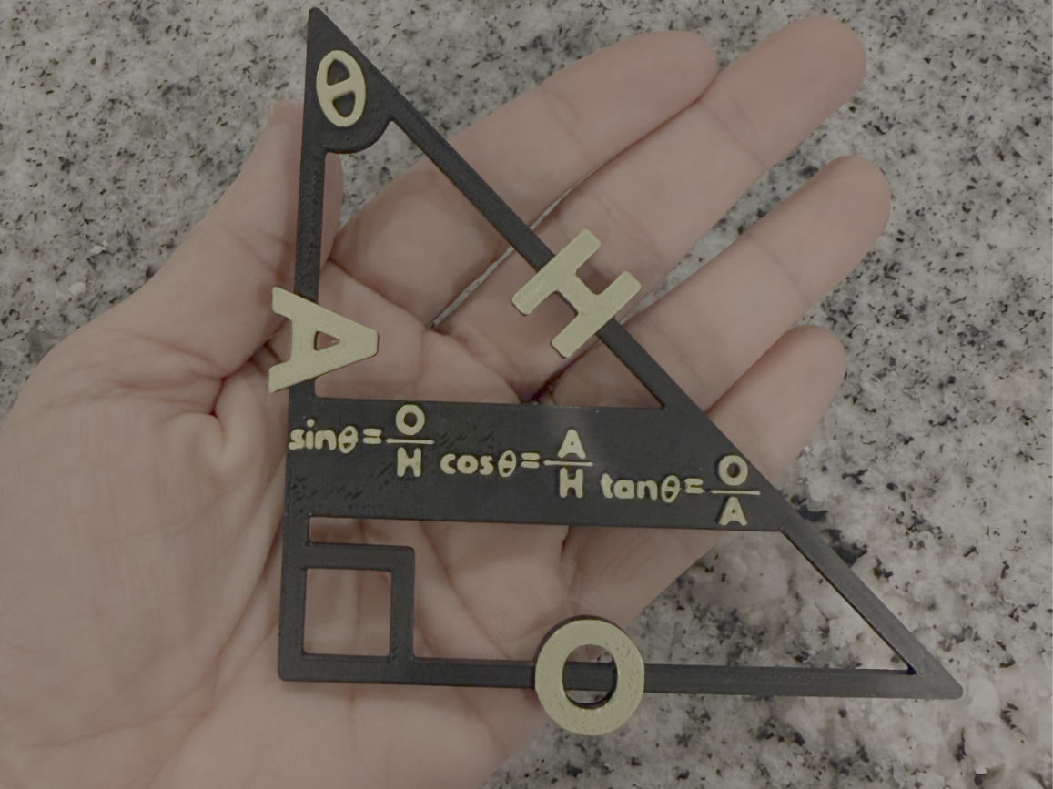 Miniatura 1 do modelo 3D Trig Ratios Model