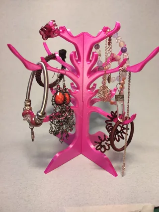 Jewelry stand for earrings, bracelets, rings and necklaces
