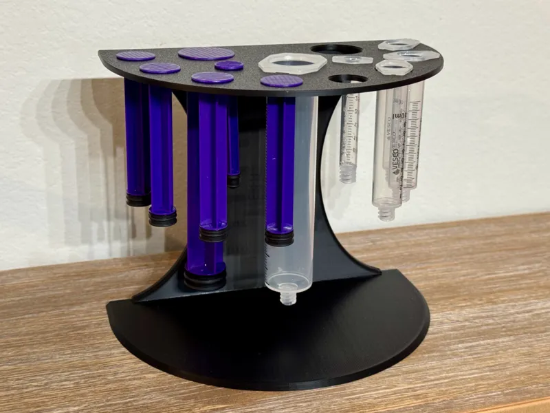 Syringe Drying Rack