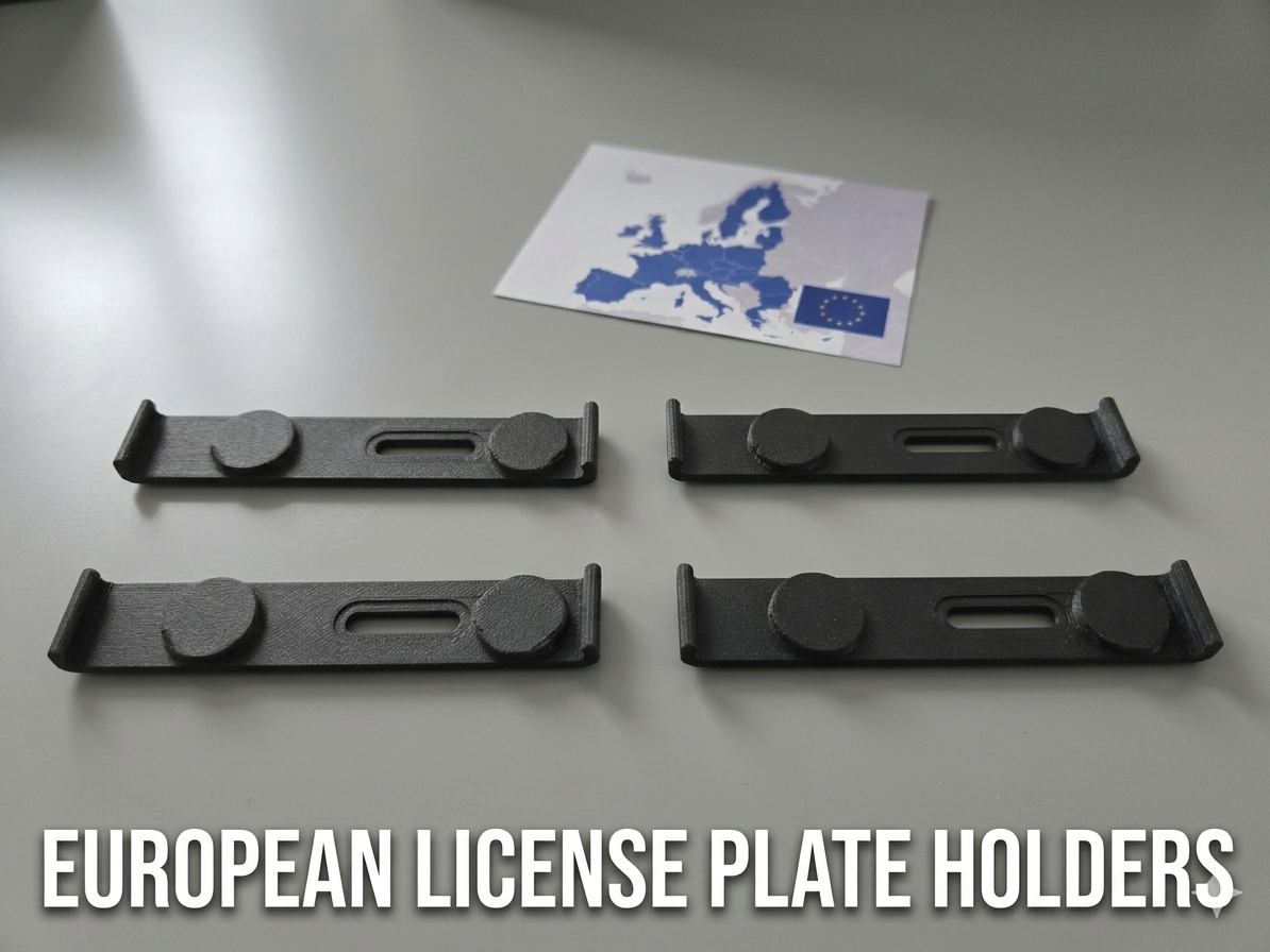 Auto Kennzeichenhalter für europäische Kennzeichen