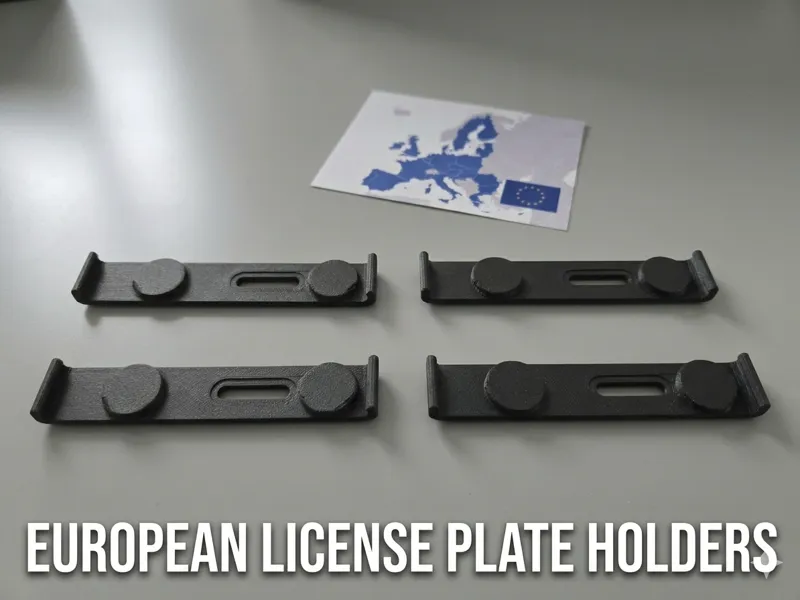 Auto Kennzeichenhalter für europäische Kennzeichen