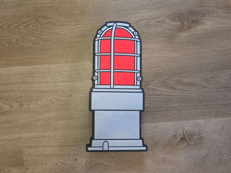 Hockey Goal Lamp LED Lightbox Sign