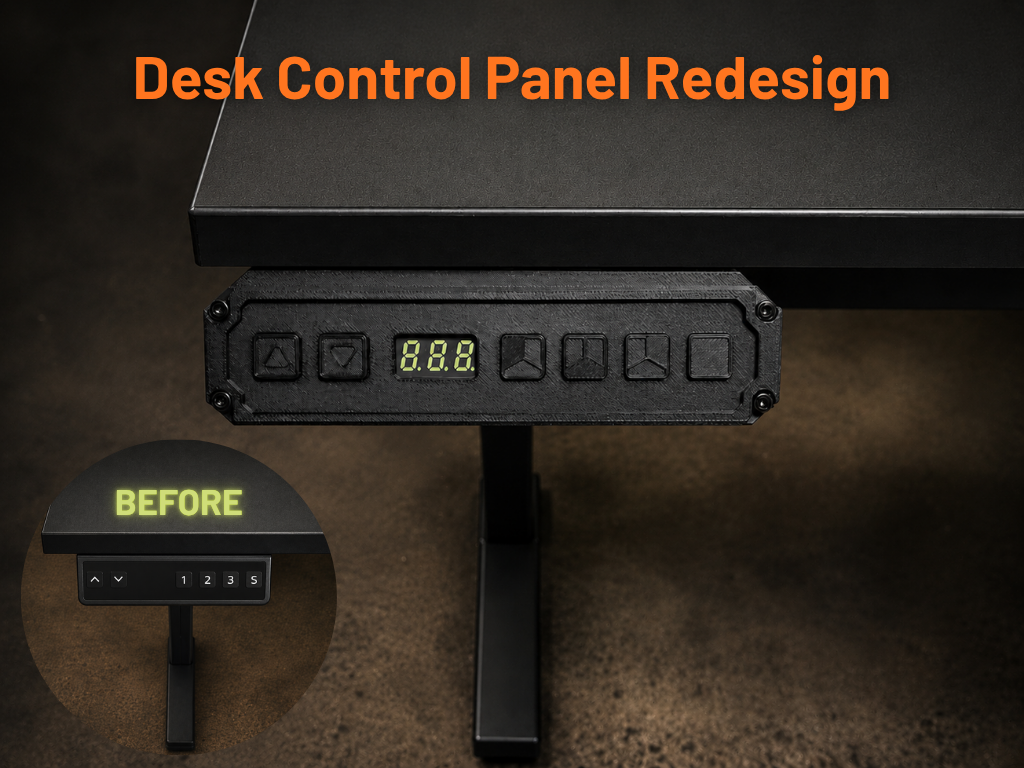 Desk Control Panel Redesign