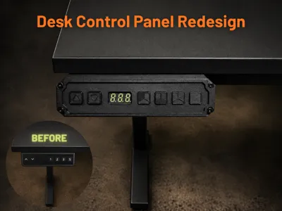 Desk Control Panel Redesign
