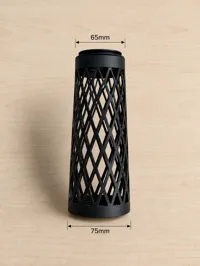 Adapter: Ø65 mm to Ø75 mm moss pole tube