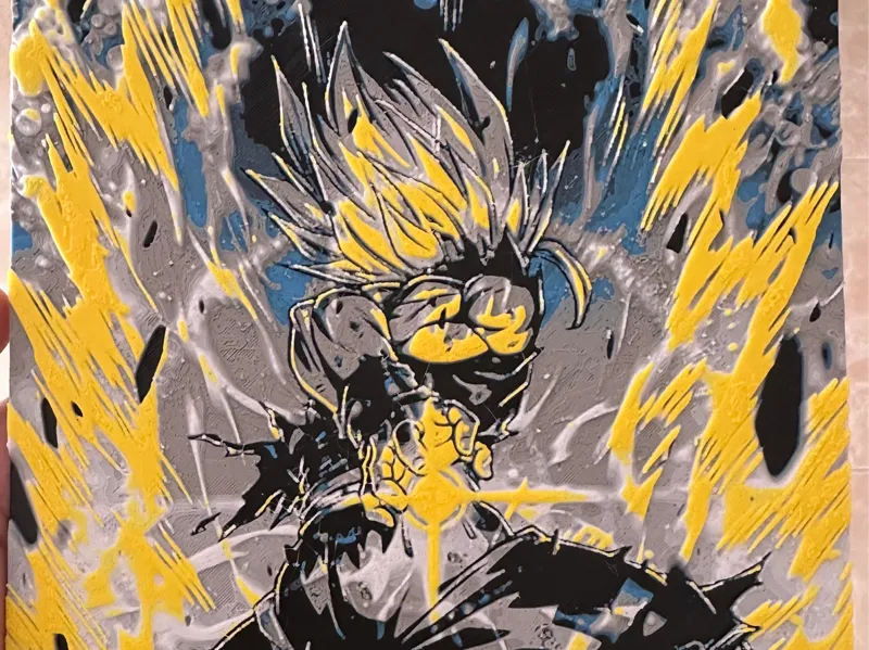 Gohan vs Cell Hueforge Chroma