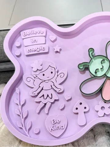 Bandeja organizadora: Fairy Garden Sensory Tray — vista de referencia 2