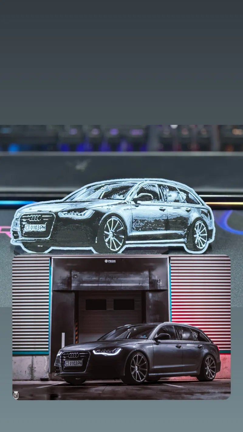 Audi A6/S6/RS6 2013 Hueforge 2 color
