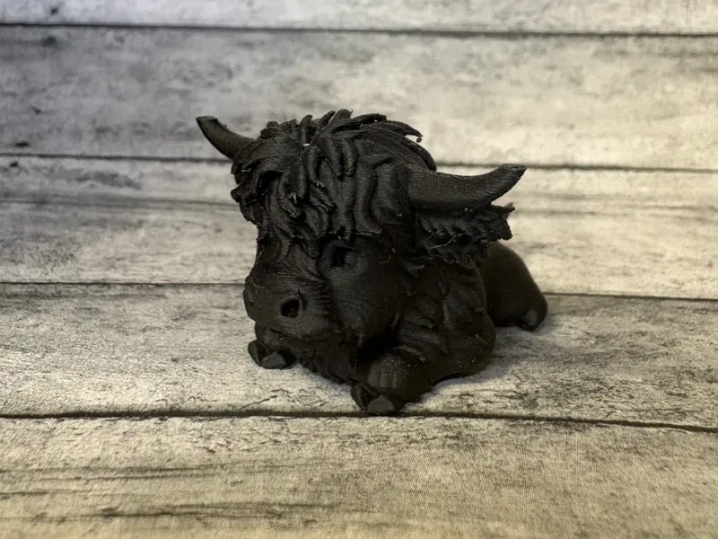 Highland Cow Decor Free AI 